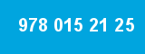 978 015 21 25 978 015 21 25